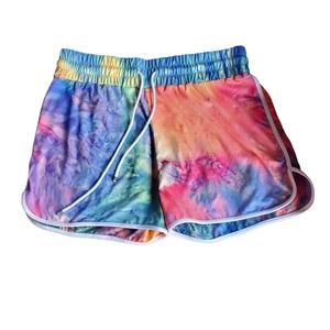 Tie Dye Yoga Shorts